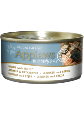 Applaws CAT CANS JELLY Sardine & Shrimp 